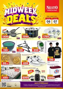 Midweek Deals | Nesto Offers flyer cover