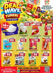 Deal Wave Tuneri | Family Big Mart Offers flyer cover