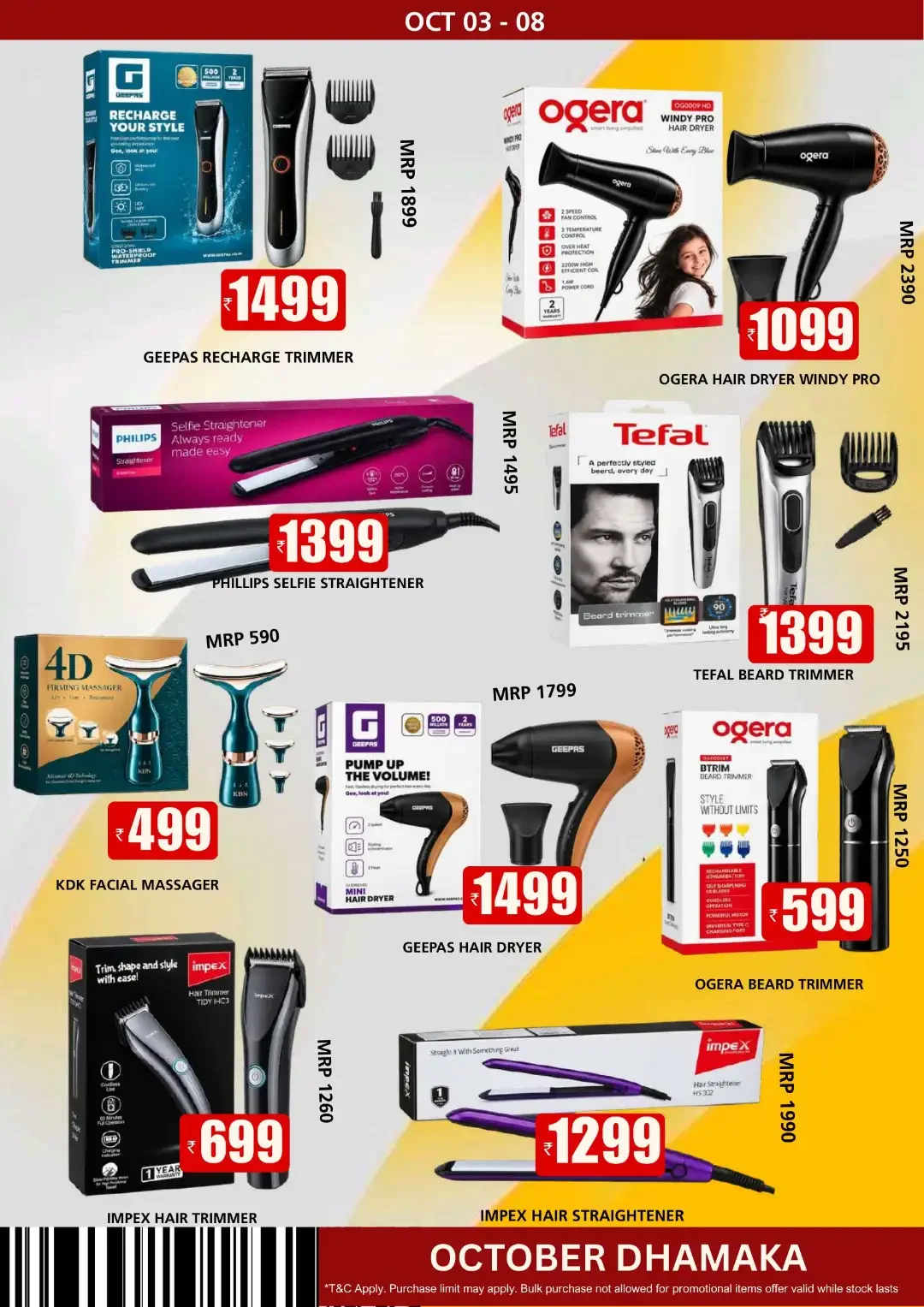 October Dhamaka Deals | Smile Hypermarket Varam page 5