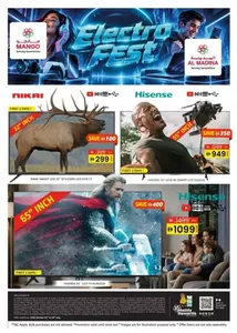 Electro Fest Offers | Al Madina flyer cover