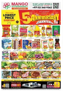 5th Anniversary Carnival | Mango Hypermarket flyer cover