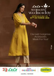 Women's Wednesday Offers | Lulu Kozhikode flyer cover