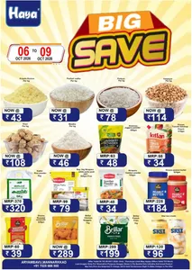 Big Save Offers | Haya Hypermarket Aryambavu flyer cover