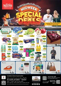 Midweek Special Deals | Nesto Al Wadi Al Kabir flyer cover