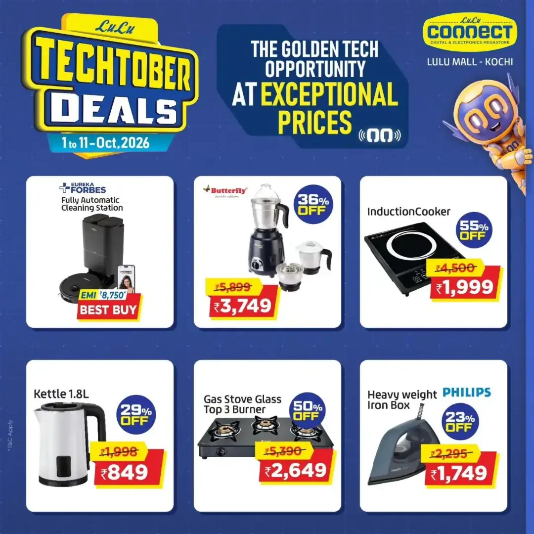Techtober Deals at LuLu Connect Kochi | Latest Offers page 4