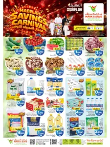 Mabelah Savings Carnival | Mark & Save flyer cover
