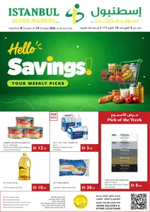 Hello Savings Deals | Istanbul Supermarket flyer cover