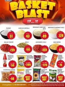 Basket Blast Deals | Haya Hypermarket Changaleeri flyer cover