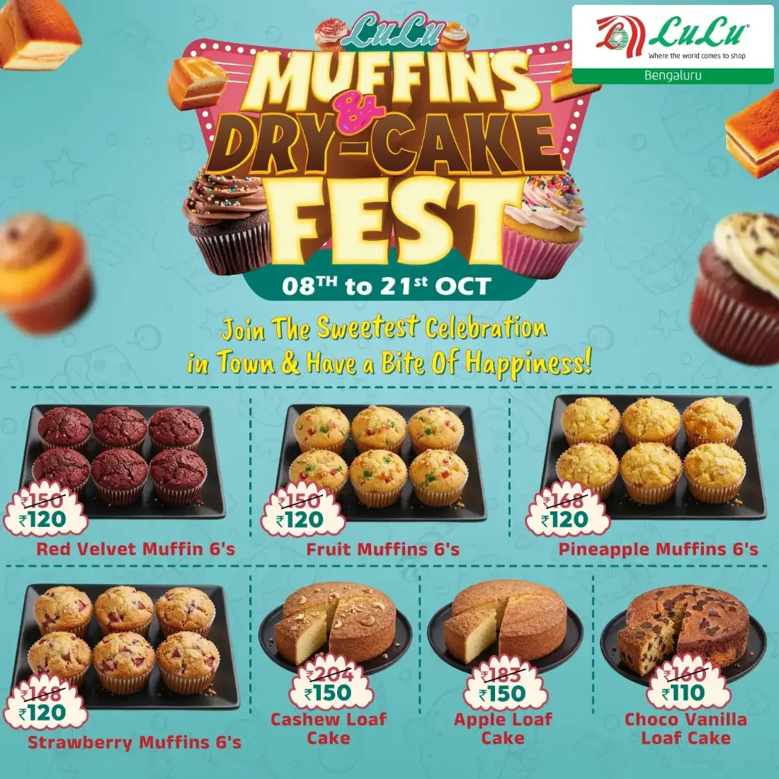Muffins & Dry Cake Fest | Lulu Bengaluru page 1