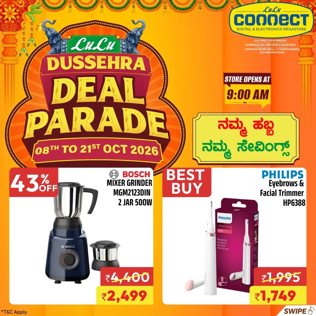 Dussehra Deal Parade | Lulu Bengaluru Offers page 21