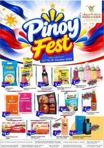 Pinoy Fest Deals | Mark & Save flyer cover