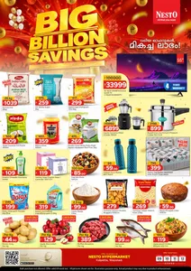 Big Billion Savings Deals | Nesto Wayanad flyer cover