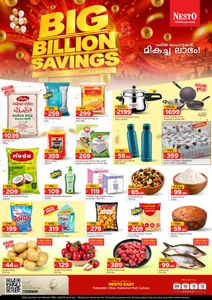 Big Billion Savings Deals | Nesto Easy Palakkad flyer cover
