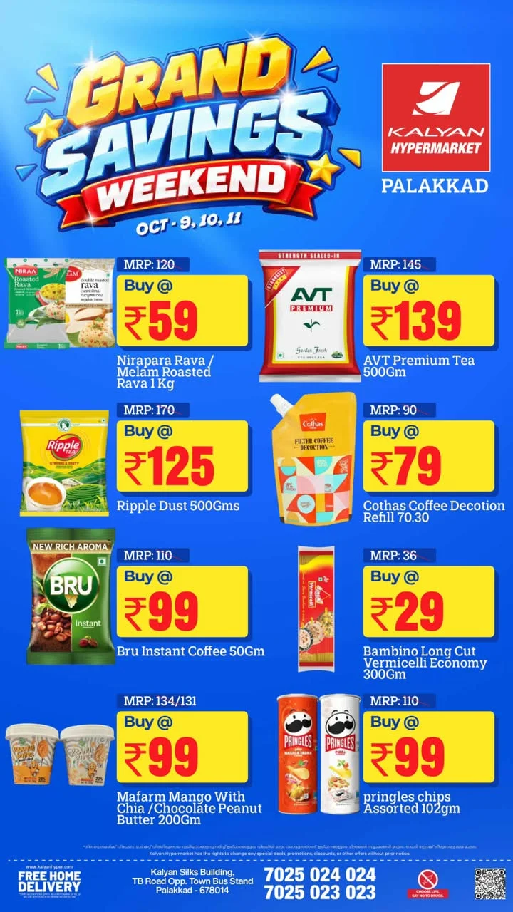 Grand Savings Weekend Deals | Kalyan Hypermarket Palakkad page 10