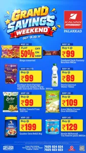 Grand Savings Weekend Deals | Kalyan Hypermarket Palakkad flyer cover