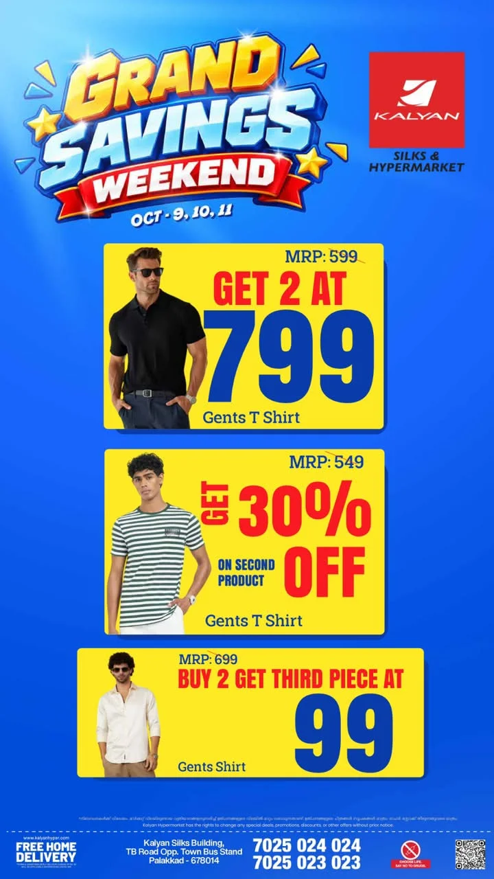 Grand Savings Weekend Deals | Kalyan Hypermarket Palakkad page 7