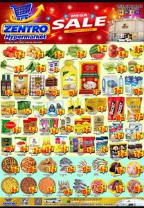 Mega Sale | Zentro Hypermarket Offers flyer cover