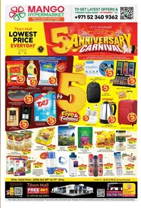 5th Anniversary Carnival | Mango Hypermarket DIP2 flyer cover