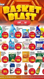 basket blast flyer cover