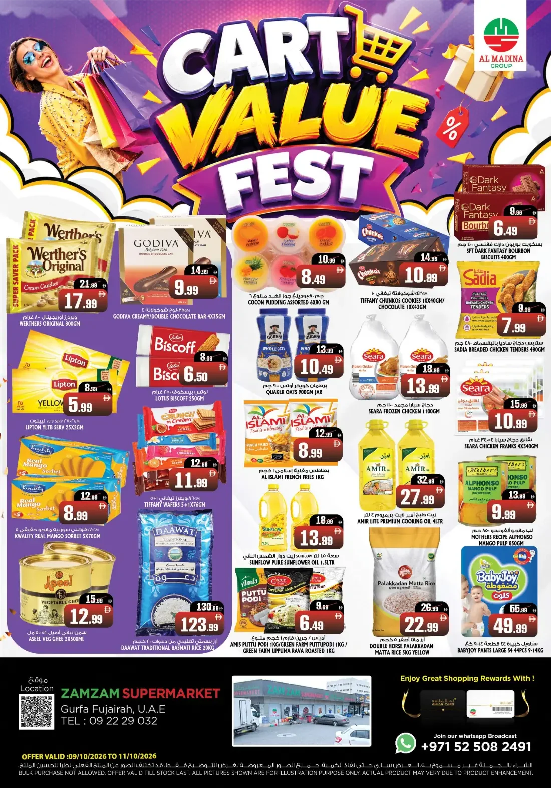 Cart Value Fest Deals | Zamzam Supermarket Fujairah page 1