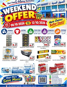 Weekend Offer Deals | City Market Fujairah flyer cover