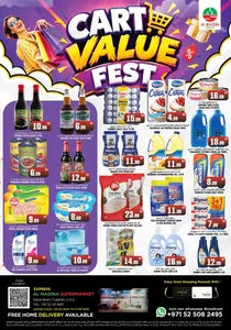 Cart Value Fest | Express Al Madina Sakamkam - Fujairah flyer cover