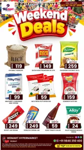 Weekend Deals | Wemart Hypermarket Mokeri flyer cover