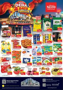 4 Days Thriller | Nesto Hypermarket Deira Dubai flyer cover