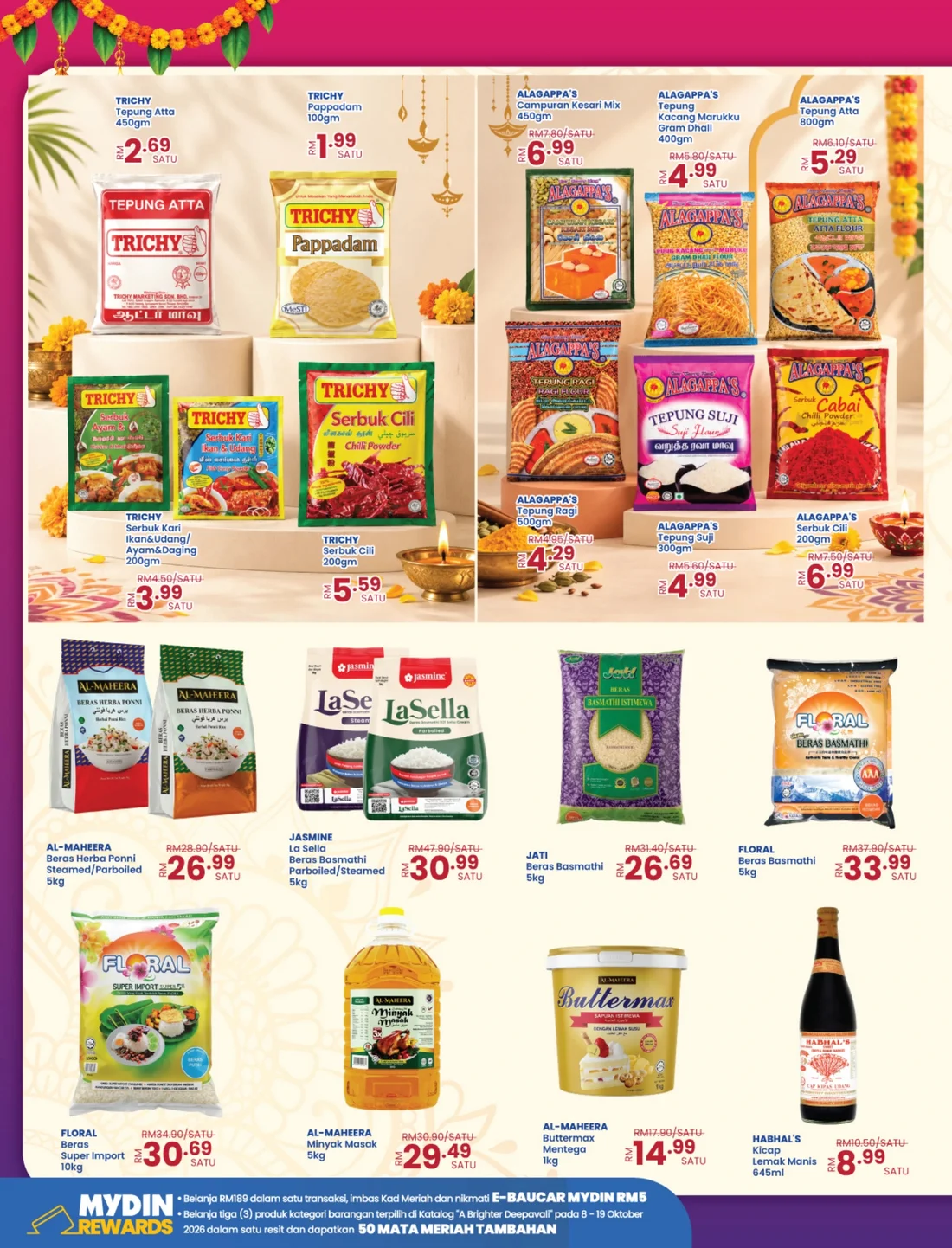 A Brighter Deepavali | Mydin Catalog page 4