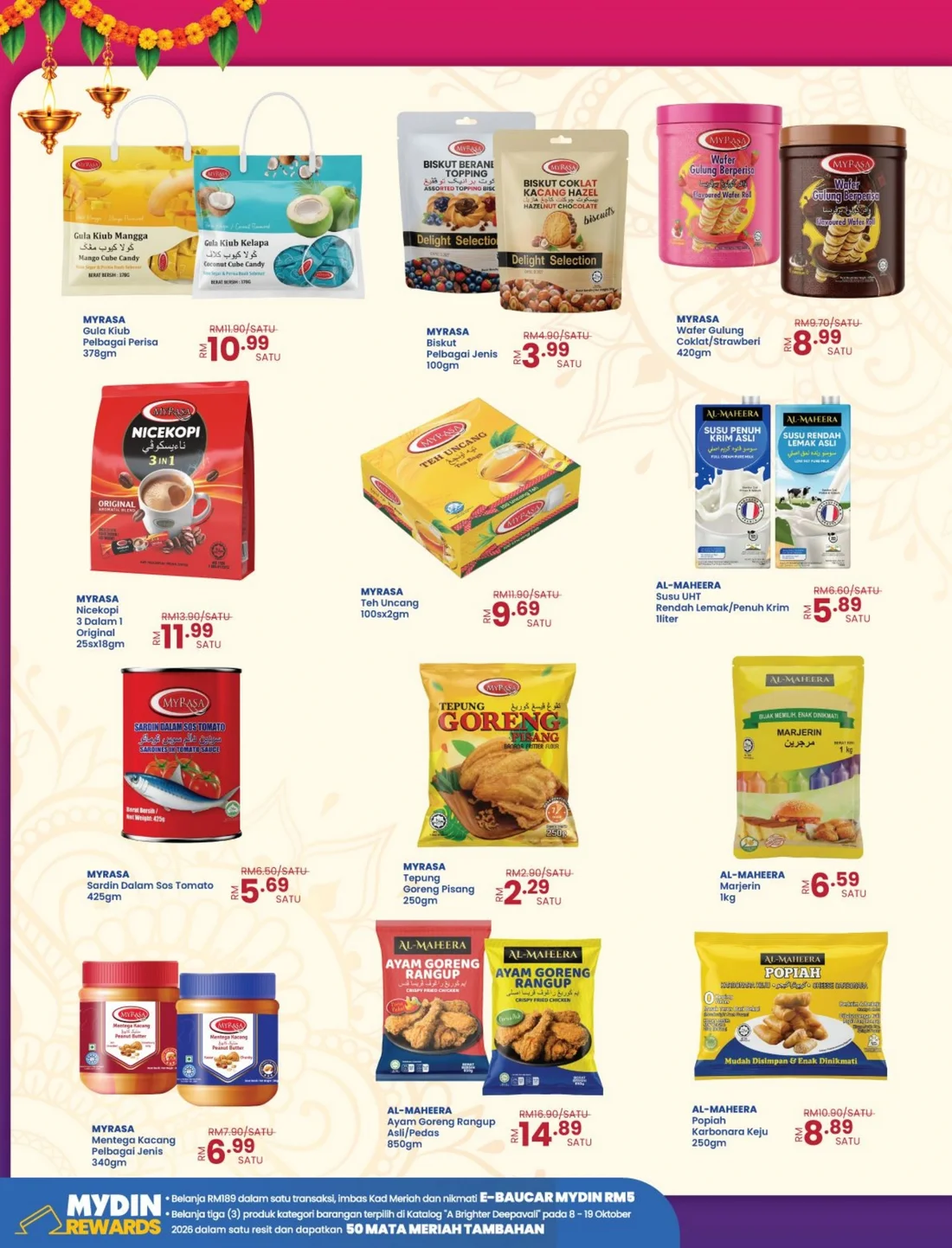 A Brighter Deepavali | Mydin Emporium Promotions page 4
