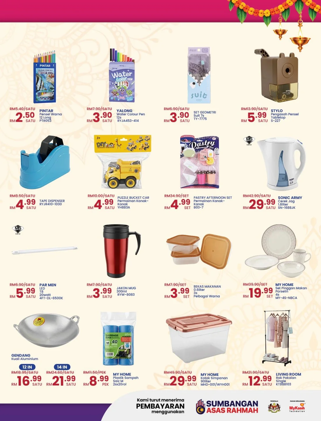 A Brighter Deepavali | Mydin Emporium Promotions page 9
