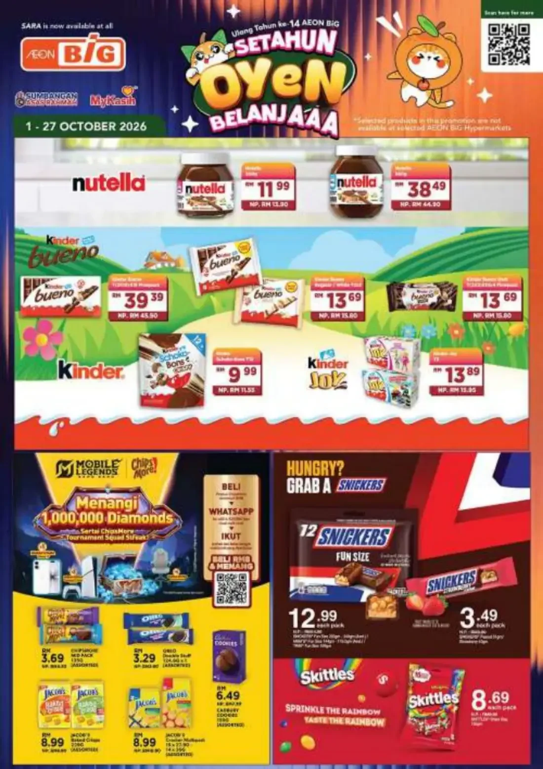 Setahun Oyen Belanjaaa Deals | AEON BiG Catalog page 15
