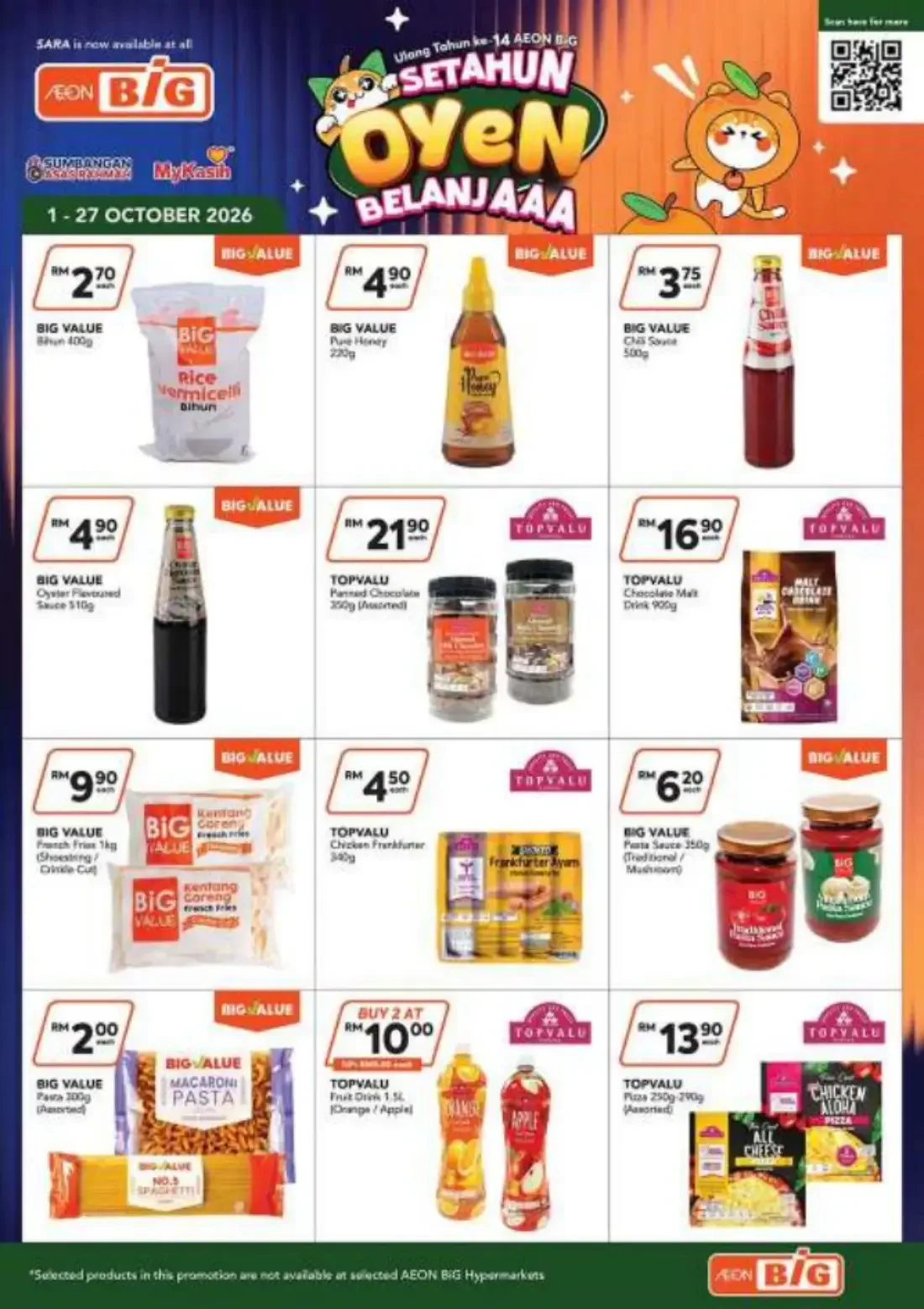 Setahun Oyen Belanjaaa Deals | AEON BiG Catalog page 2