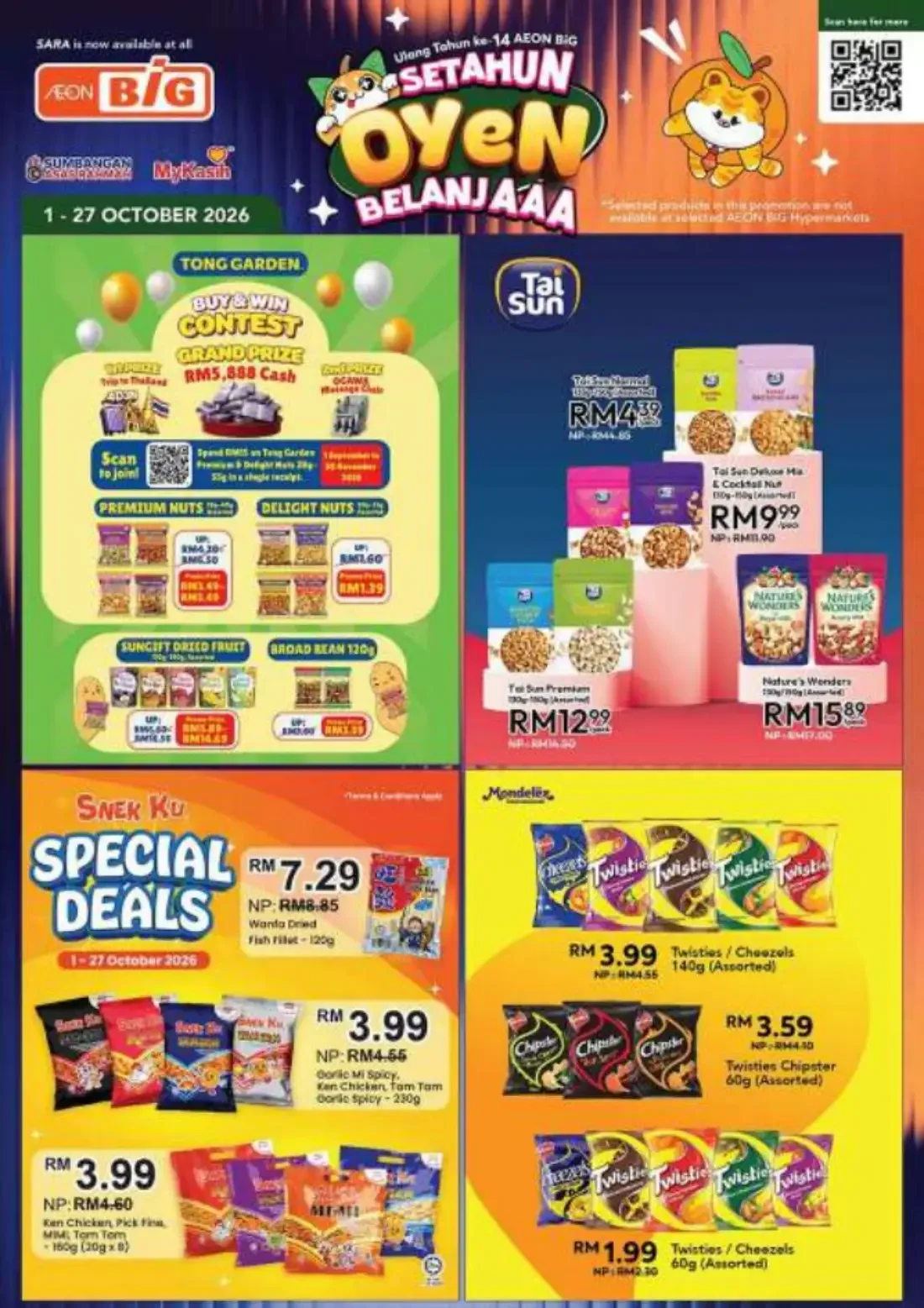 Setahun Oyen Belanjaaa Deals | AEON BiG Catalog page 23