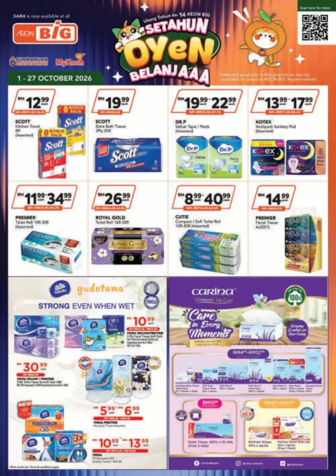 Setahun Oyen Belanjaaa Deals | AEON BiG Catalog page 31