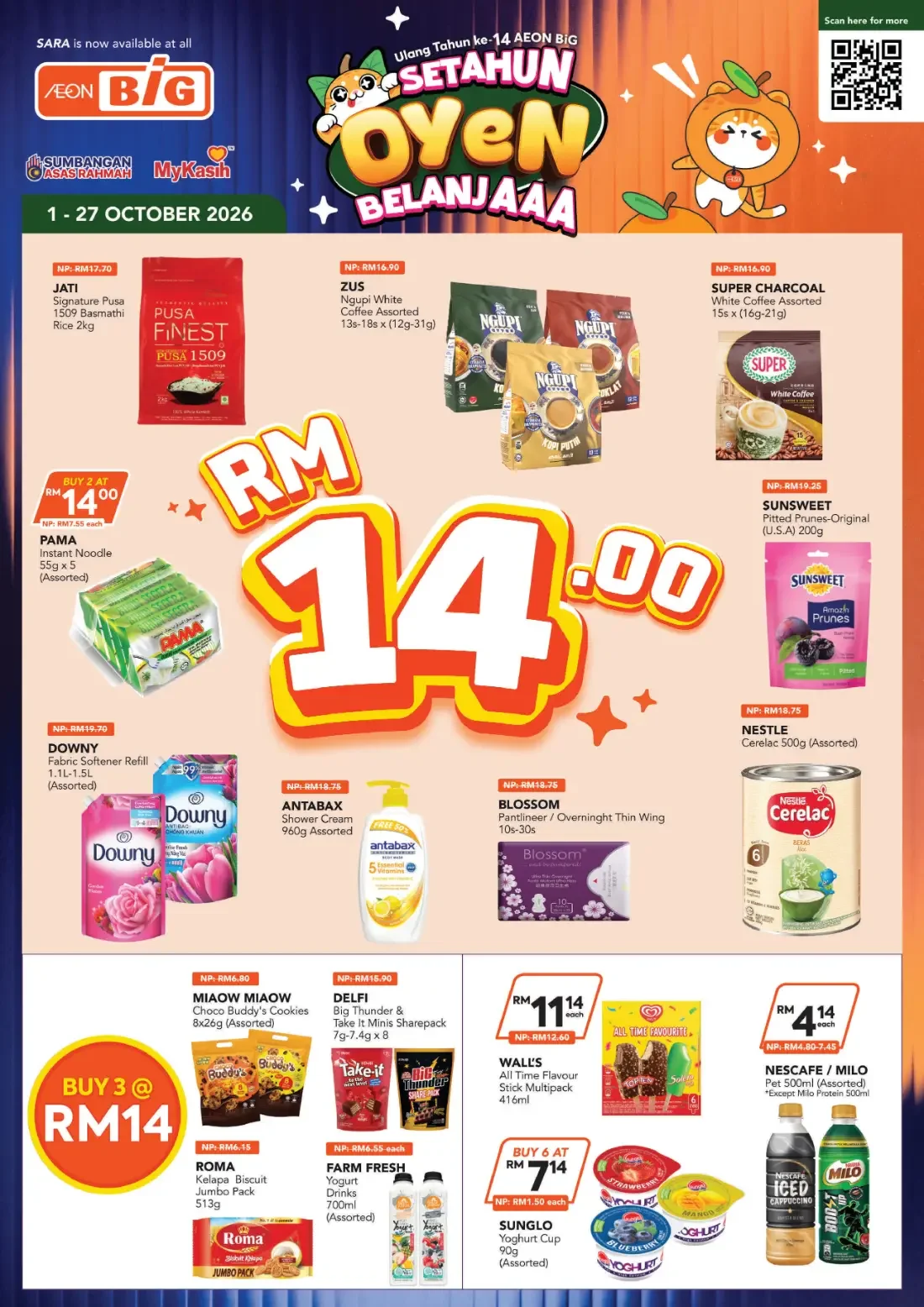 Setahun Oyen Belanjaaa Deals | AEON BiG Catalog page 35