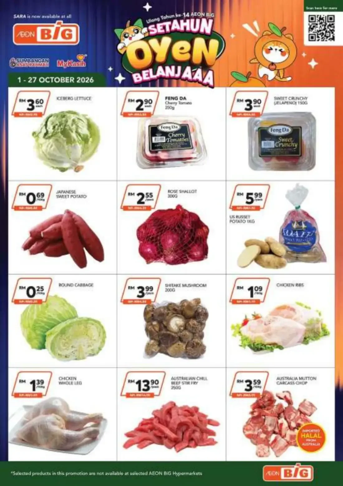 Setahun Oyen Belanjaaa Deals | AEON BiG Catalog page 6