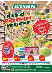 Nikmati Penjimatan Maksimum | Econsave Kuching Catalog flyer cover