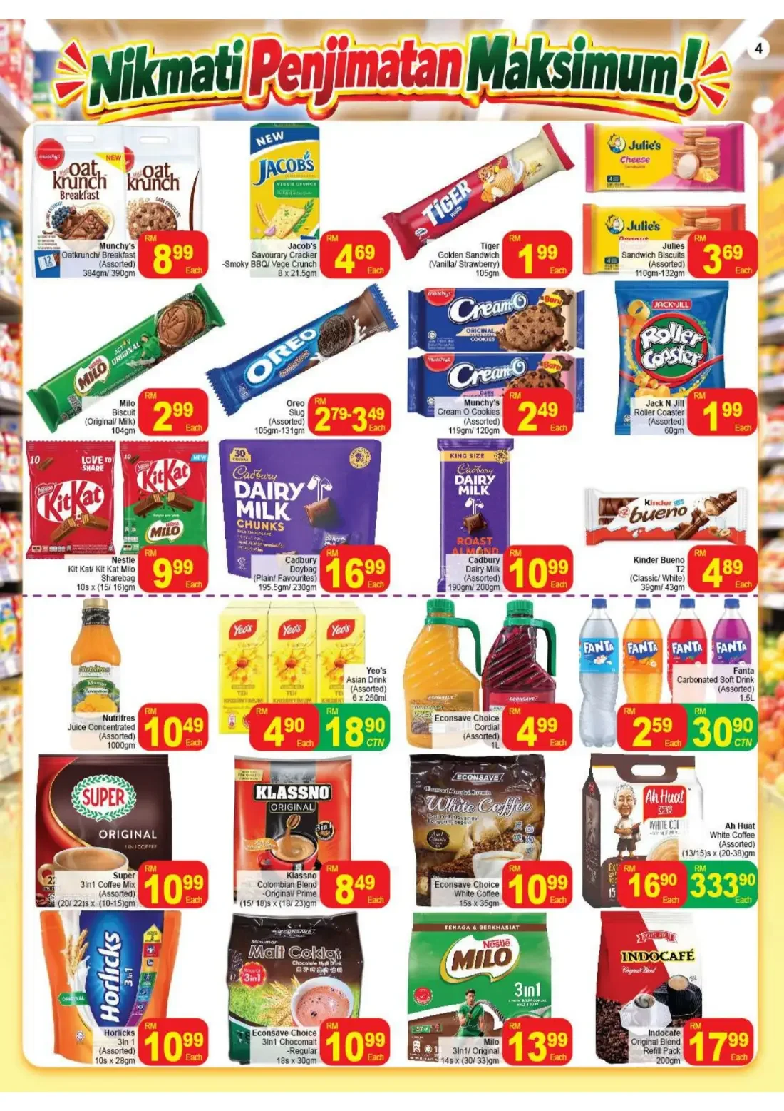Nikmati Penjimatan Maksimum | Econsave Catalog page 4