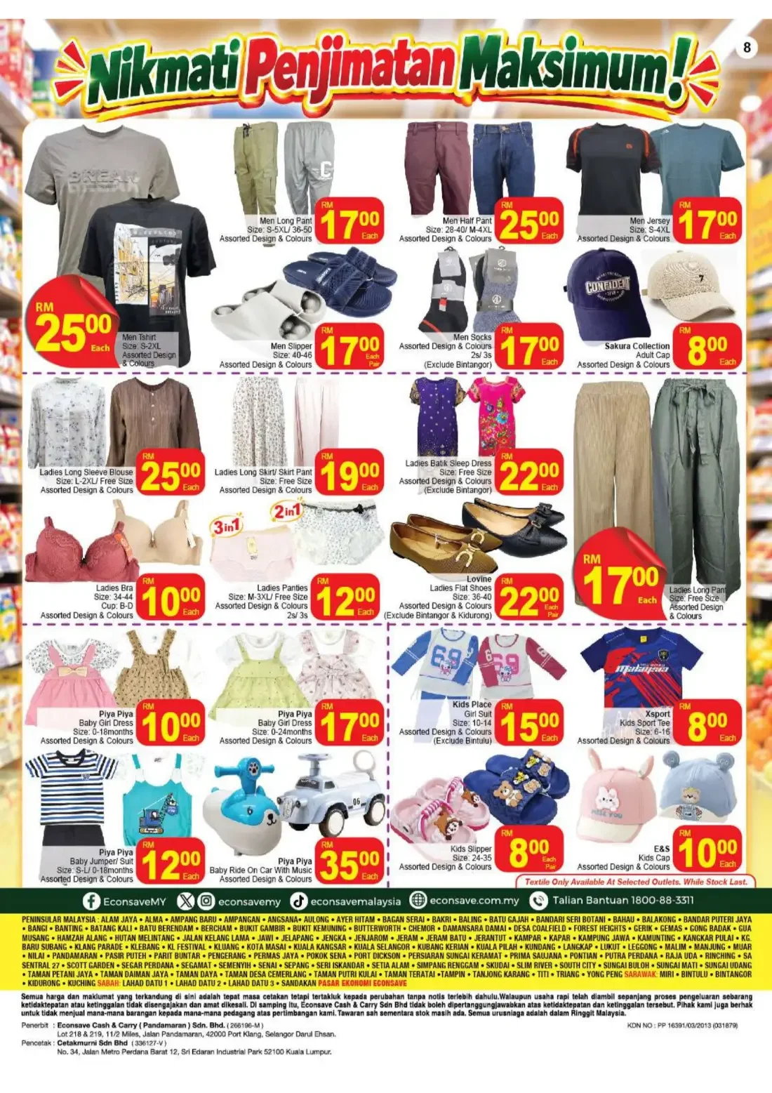 Nikmati Penjimatan Maksimum | Econsave Catalog page 8