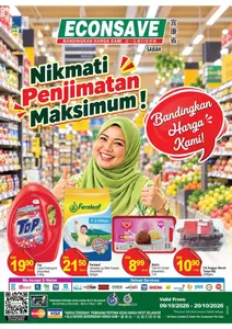 Nikmati Penjimatan Maksimum | Econsave Sabah flyer cover