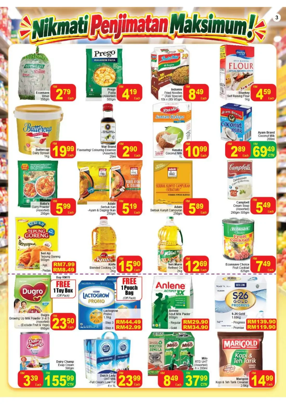 Nikmati Penjimatan Maksimum | Econsave Sabah page 3