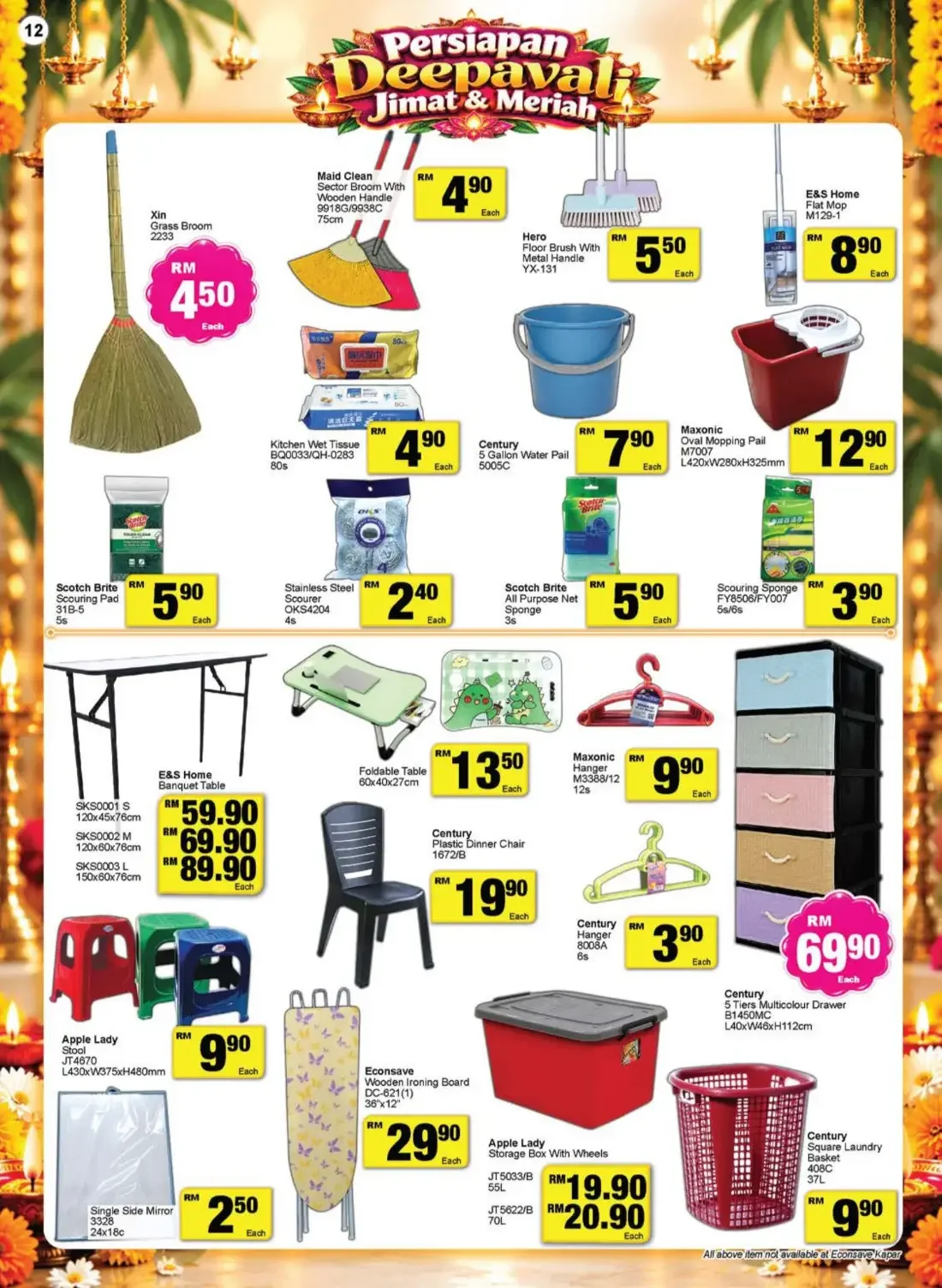 Persiapan Deepavali Deals | Econsave Catalog page 12