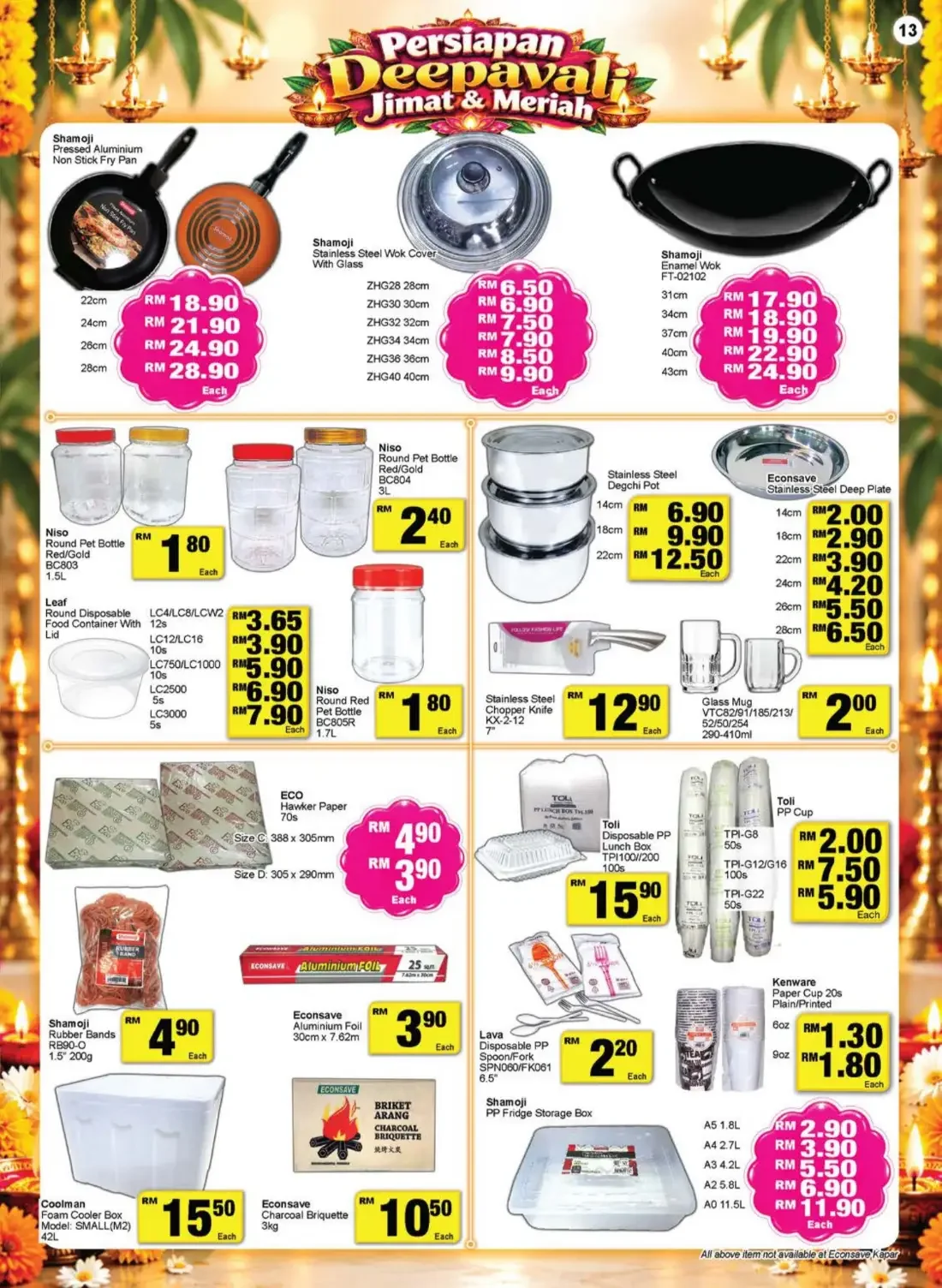 Persiapan Deepavali Deals | Econsave Catalog page 13