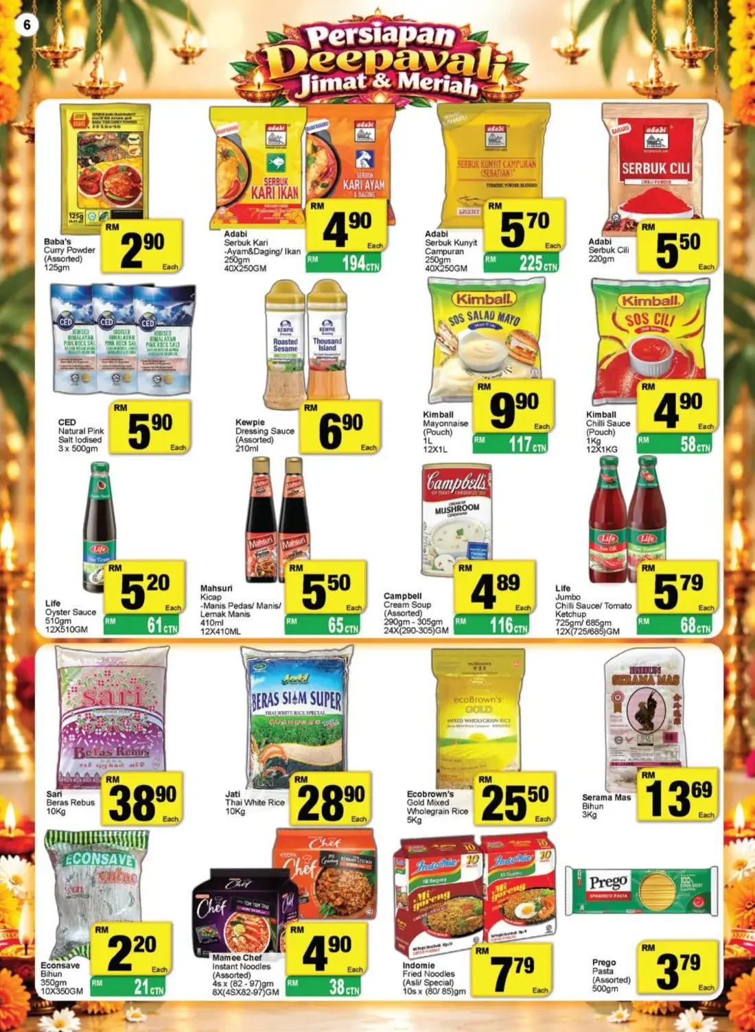 Persiapan Deepavali Deals | Econsave Catalog page 6