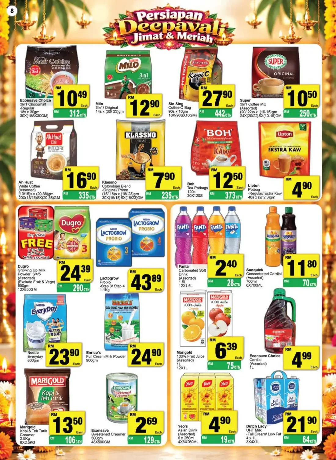 Persiapan Deepavali Deals | Econsave Catalog page 8