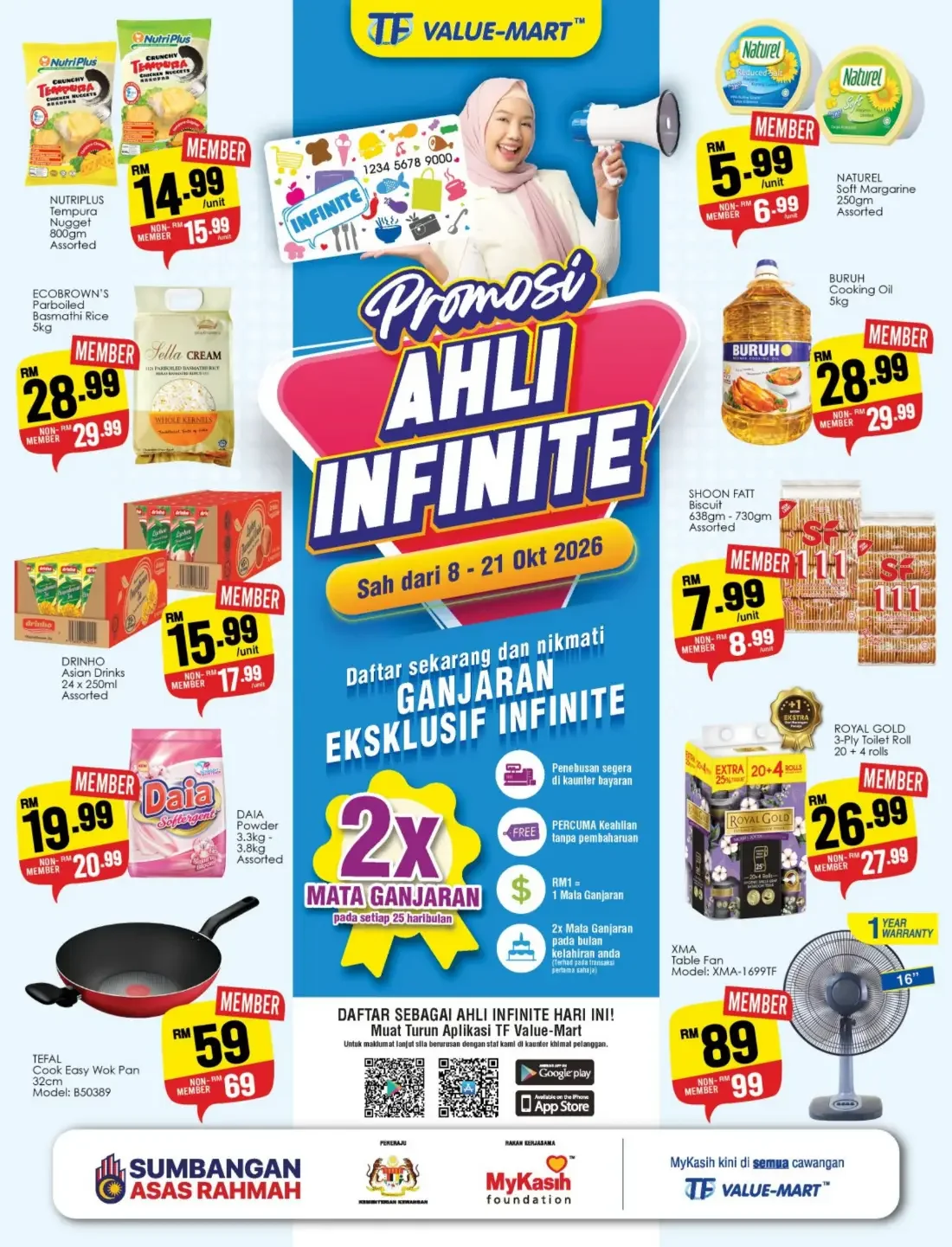 Promosi Ahli Infinite | TF Value-Mart Catalog page 1