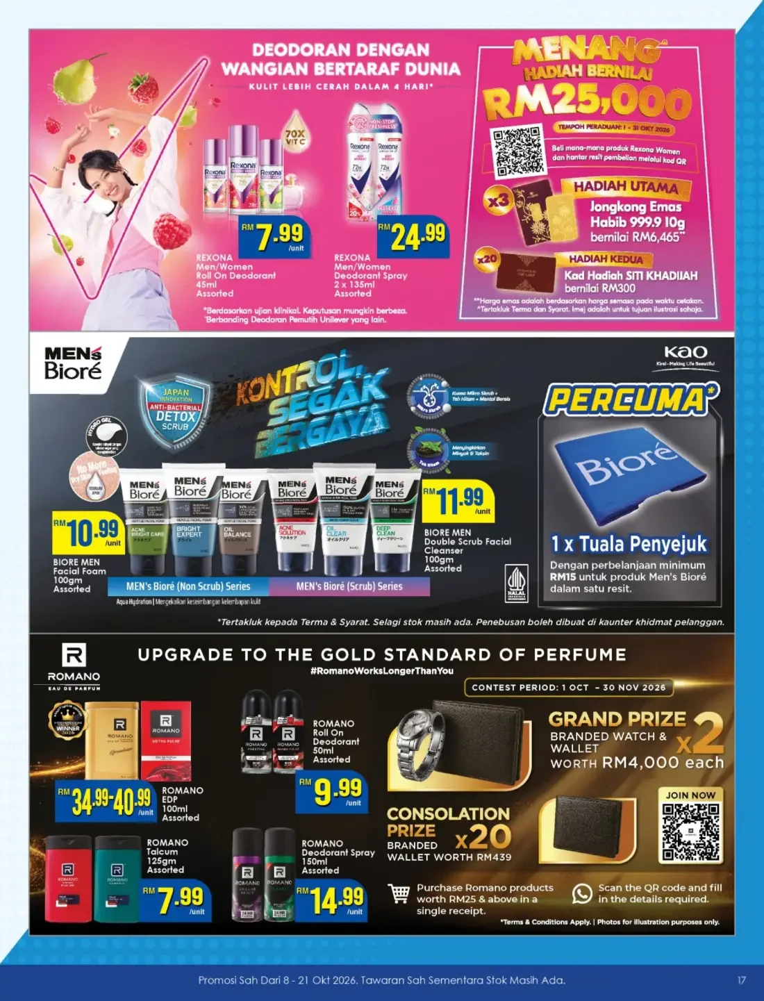 Promosi Ahli Infinite | TF Value-Mart Catalog page 17