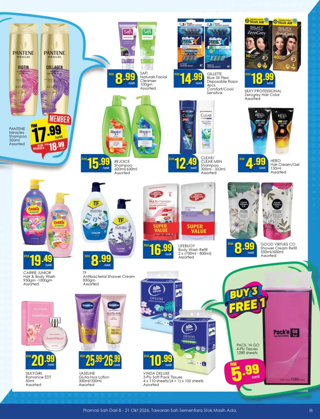 Promosi Ahli Infinite | TF Value-Mart Catalog page 18