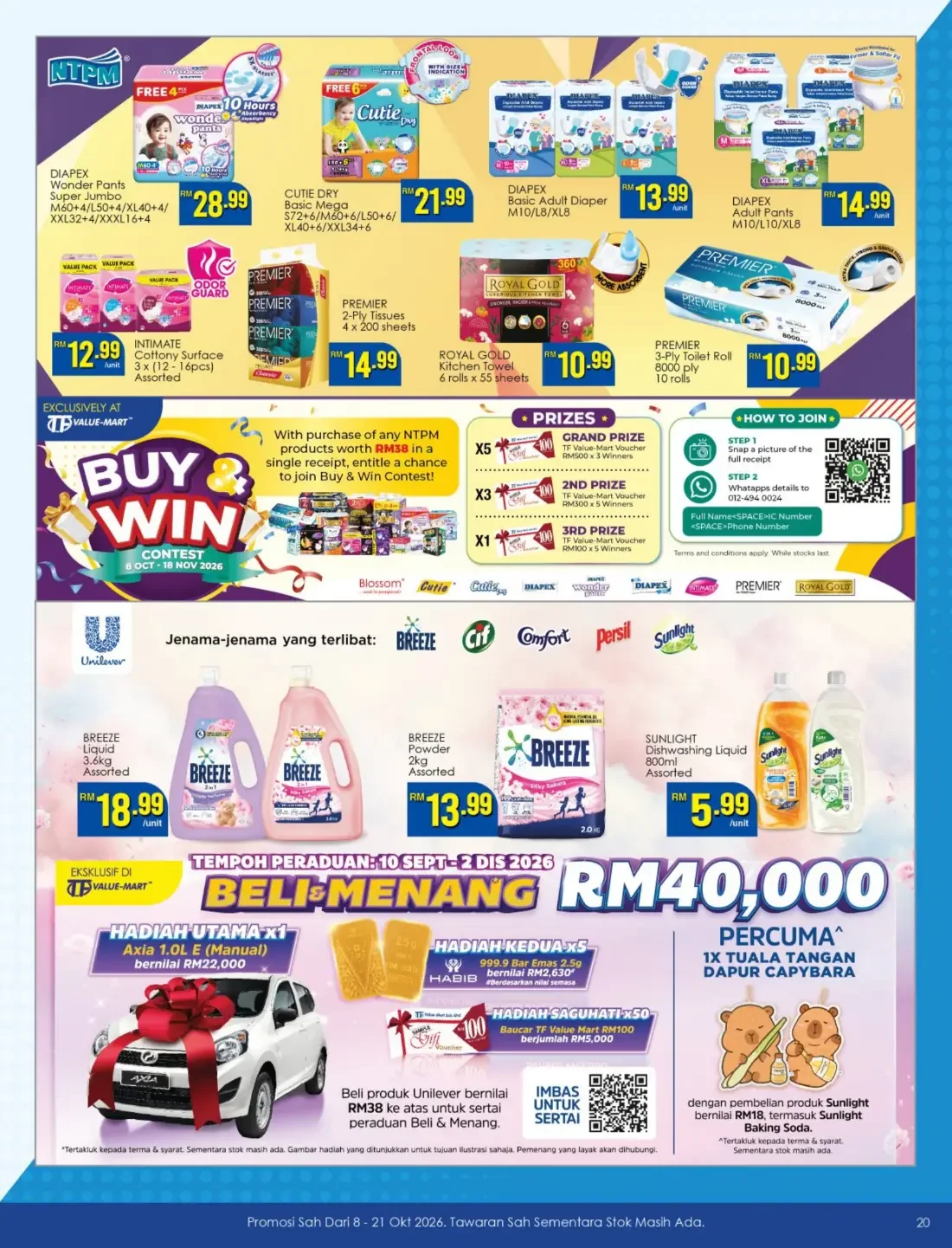 Promosi Ahli Infinite | TF Value-Mart Catalog page 20